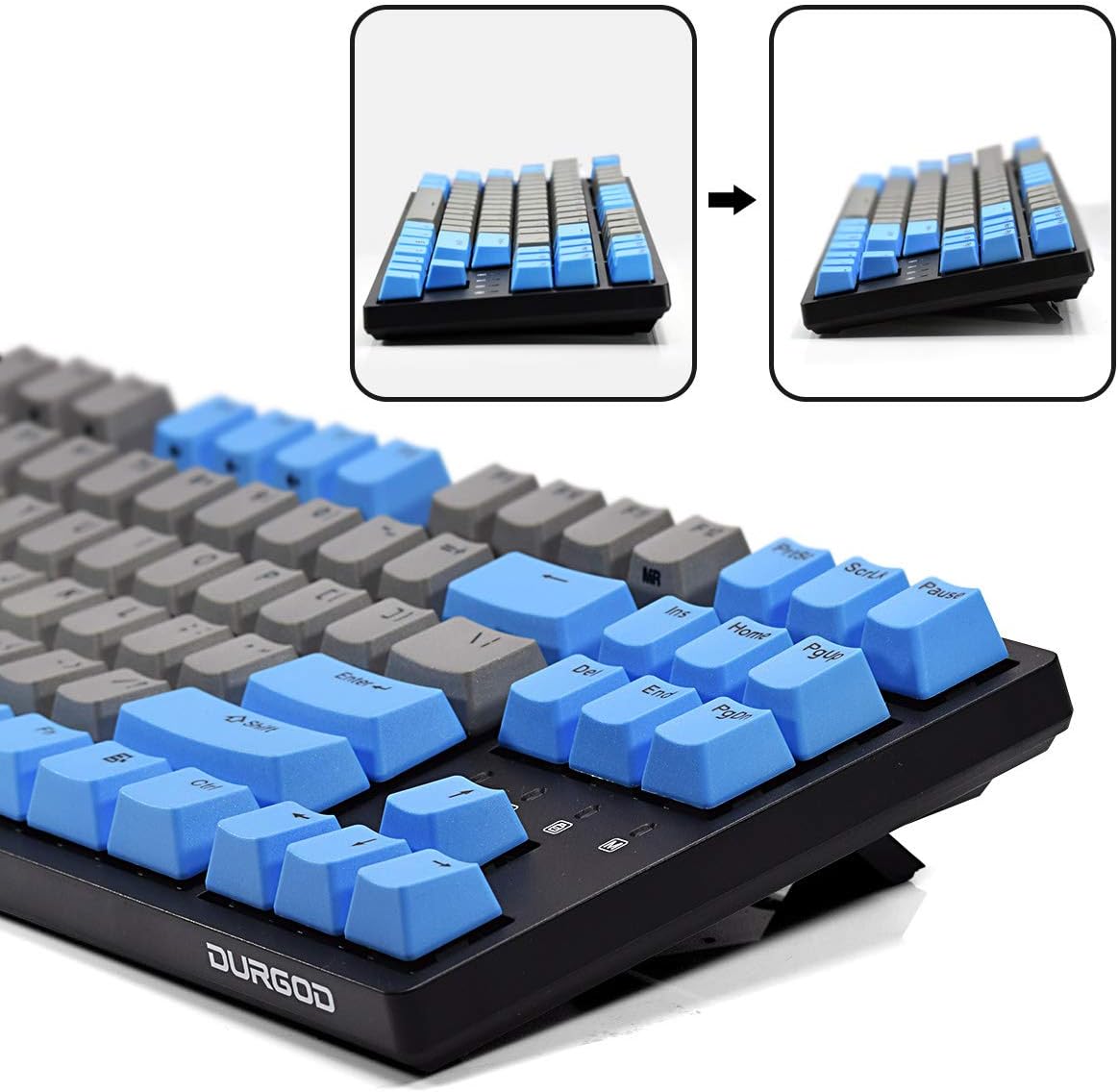 Wired Mechanical Gaming Keyboard - 87 Key - Double Shot PBT