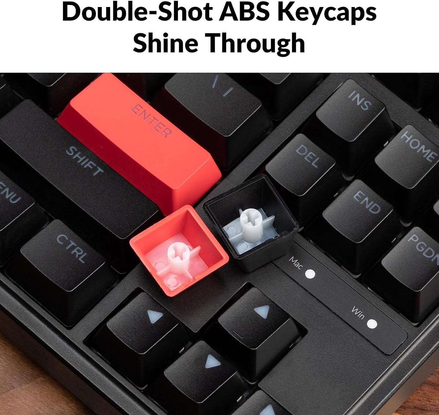 Custom Gaming Keyboard Programmable 87 Keys Compact TKL Layout