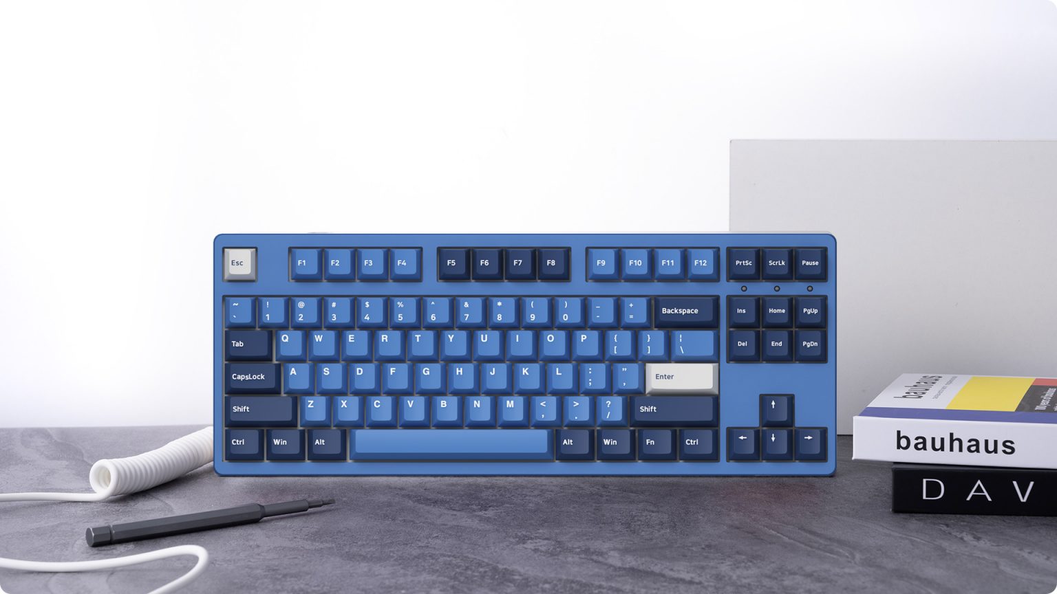 Mechanical Gaming Keyboard Wired 78 Keys Cherry Double-shot Keycaps