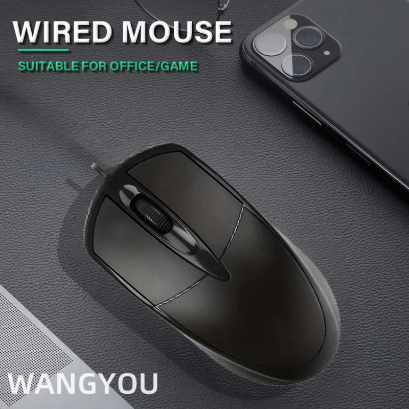 USB Interface Wired Mouse