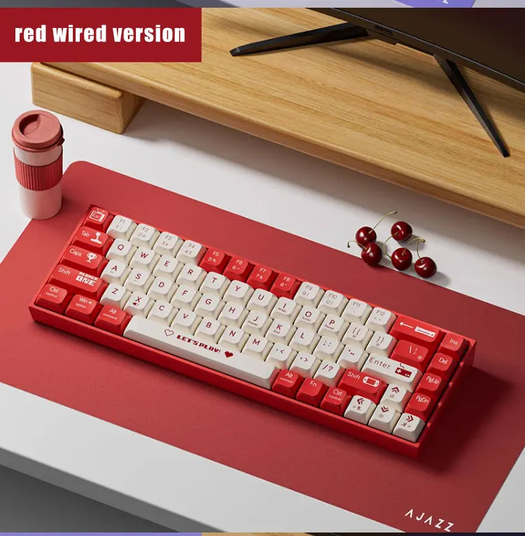 Mechanical Keyboard Gaming Wired Compact 68 Keys