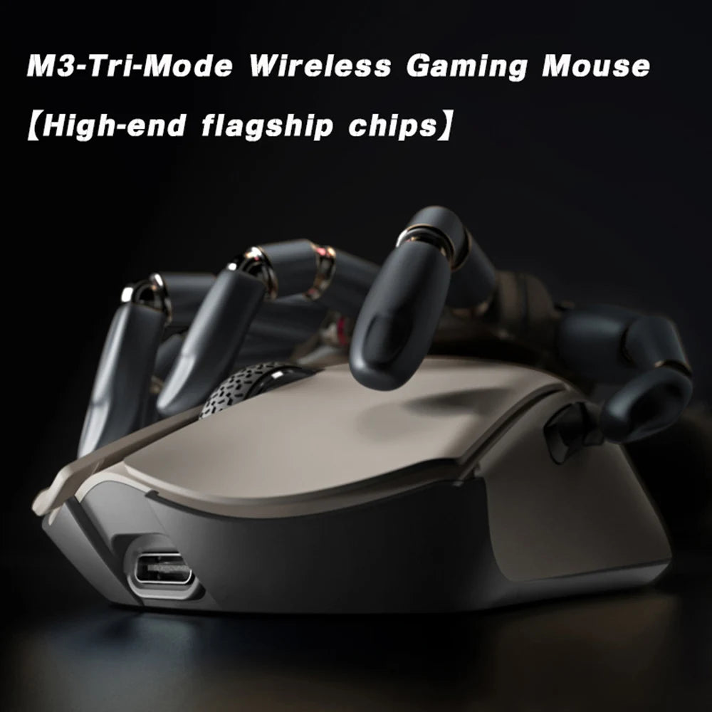 Wireless Mouse Gaming Esports 2.4G Type-C Slim Rechargeable Silence