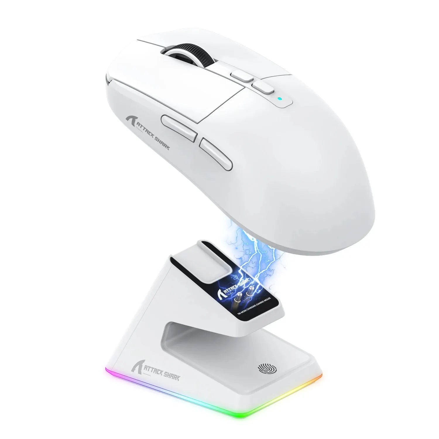 Lightweight Wireless Gaming Mouse with 3 Mode 2.4G BT5.2 RGB Backlight